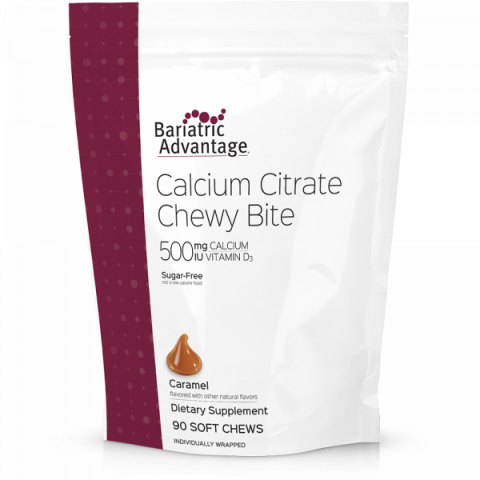 Calcium Citrate Chewy Bites 500mg (11 Flavors)